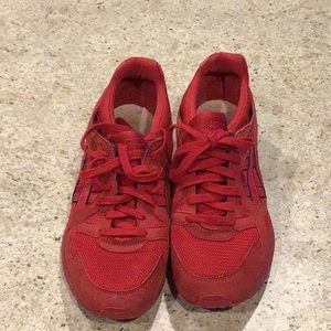 ASICS tiger unisex gel-lite red 10.5